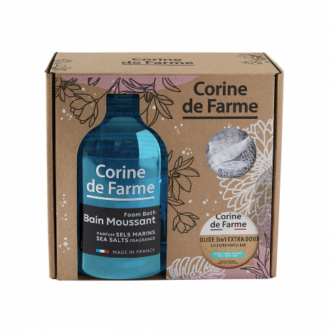 Coffret Bain Moussant Parfum sels marins 