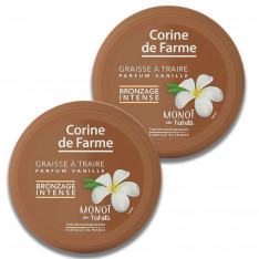 Lot de 2 Graisses à Traire au Monoï de Tahiti Bronzage Intense - Vanille