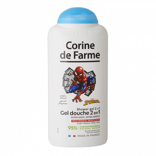 Gel douche 2en1 Extra Doux Corps & Cheveux Spiderman 300ml